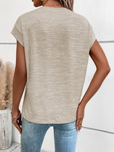 Batwing Sleeve Solid Tee